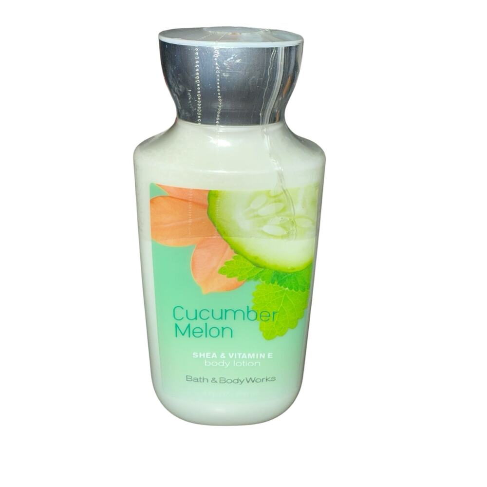 Bath & Body Works Cucumber Melon Shea Vitamin E Body Lotion 8 fl oz New Sealed